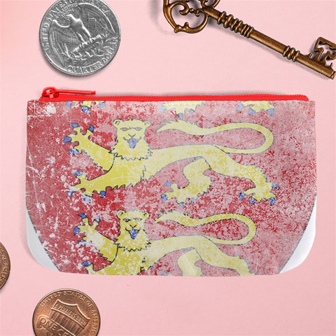 England Coa Large Coin Purse from ArtsNow.com Front