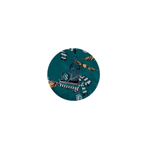Slytherin Pattern 1  Mini Buttons from ArtsNow.com Front
