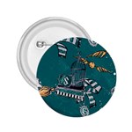 Slytherin Pattern 2.25  Buttons