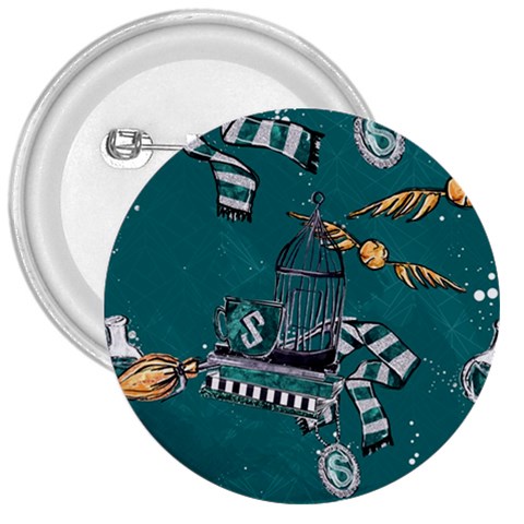 Slytherin Pattern 3  Buttons from ArtsNow.com Front
