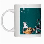Slytherin Pattern White Mugs