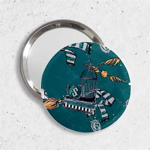 Slytherin Pattern 2.25  Handbag Mirrors from ArtsNow.com Front
