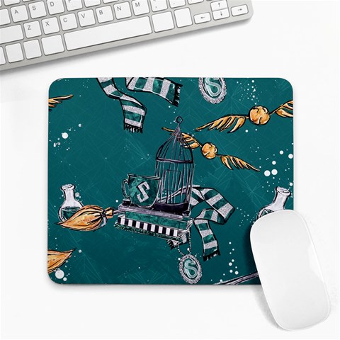 Slytherin Pattern Large Mousepads from ArtsNow.com Front