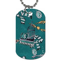 Slytherin Pattern Dog Tag (Two Sides) from ArtsNow.com Front