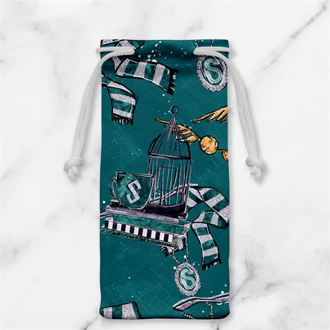 Slytherin Pattern Jewelry Bag from ArtsNow.com Front