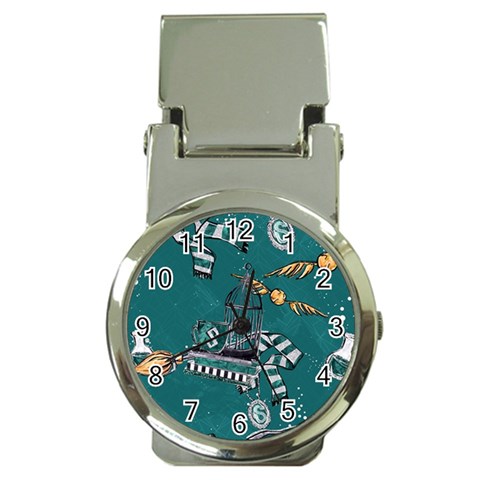 Slytherin Pattern Money Clip Watches from ArtsNow.com Front