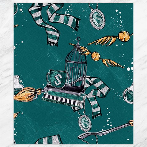 Slytherin Pattern Canvas 8  x 10  from ArtsNow.com 8.15 x9.66  Canvas - 1