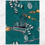Slytherin Pattern Canvas 12  x 16 