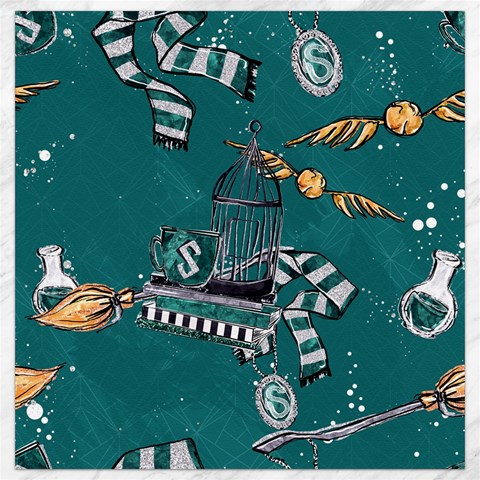 Slytherin Pattern Canvas 16  x 16  from ArtsNow.com 15.2 x15.41  Canvas - 1