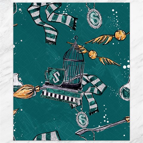 Slytherin Pattern Canvas 20  x 24  from ArtsNow.com 19.57 x23.15  Canvas - 1