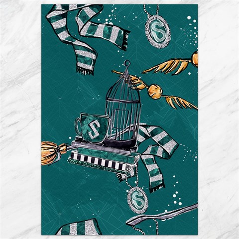 Slytherin Pattern Canvas 20  x 30  from ArtsNow.com 19.62 x28.9  Canvas - 1