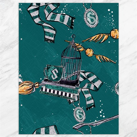 Slytherin Pattern Canvas 36  x 48  from ArtsNow.com 35.26 x46.15  Canvas - 1