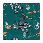 Slytherin Pattern Medium Glasses Cloth (2 Sides)