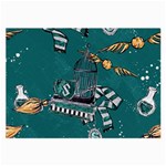 Slytherin Pattern Large Glasses Cloth (2 Sides)