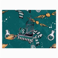 Slytherin Pattern Large Glasses Cloth (2 Sides) from ArtsNow.com Back