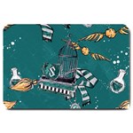 Slytherin Pattern Large Doormat 