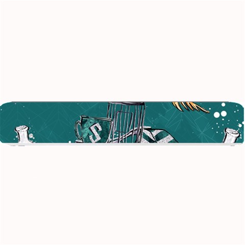 Slytherin Pattern Small Bar Mats from ArtsNow.com 24 x4  Bar Mat