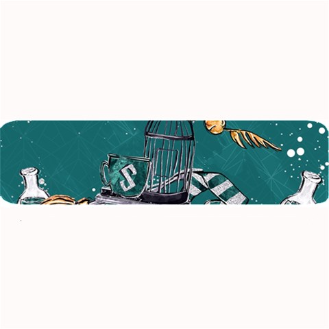 Slytherin Pattern Large Bar Mats from ArtsNow.com 32 x8.5  Bar Mat