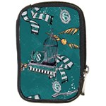 Slytherin Pattern Compact Camera Leather Case