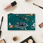 Slytherin Pattern Cosmetic Bag (Small)