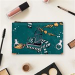 Slytherin Pattern Cosmetic Bag (Medium)