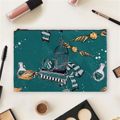 Slytherin Pattern Cosmetic Bag (Large) from ArtsNow.com Front