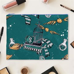 Slytherin Pattern Cosmetic Bag (XL) from ArtsNow.com Front