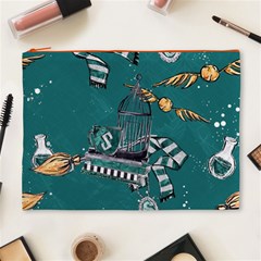Slytherin Pattern Cosmetic Bag (XL) from ArtsNow.com Front