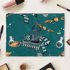 Slytherin Pattern Cosmetic Bag (XL) from ArtsNow.com Front