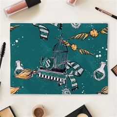 Slytherin Pattern Cosmetic Bag (XL) from ArtsNow.com Back