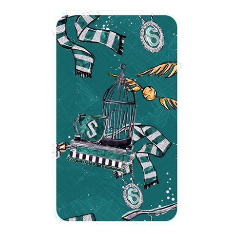 Slytherin Pattern Memory Card Reader (Rectangular) from ArtsNow.com Front