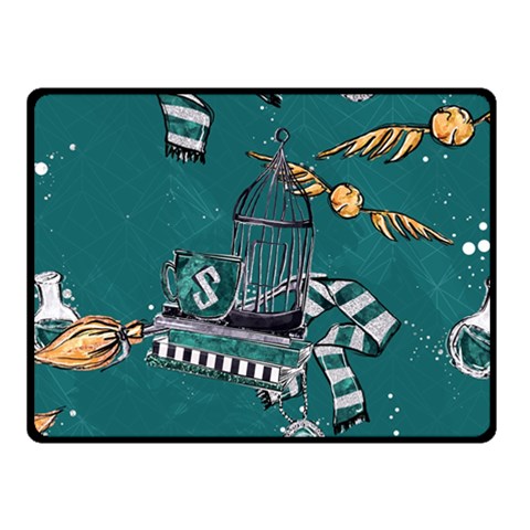 Slytherin Pattern Fleece Blanket (Small) from ArtsNow.com 50 x40  Blanket Front