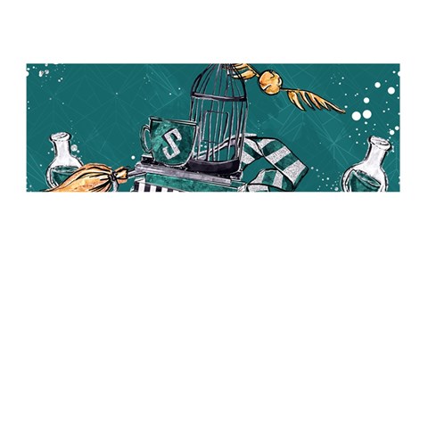 Slytherin Pattern Memory Card Reader (Stick) from ArtsNow.com Front