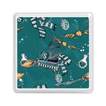 Slytherin Pattern Memory Card Reader (Square)
