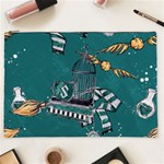 Slytherin Pattern Cosmetic Bag (XXL)