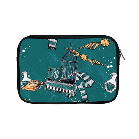 Slytherin Pattern Apple iPad Mini Zipper Cases from ArtsNow.com Front