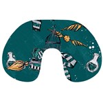 Slytherin Pattern Travel Neck Pillow