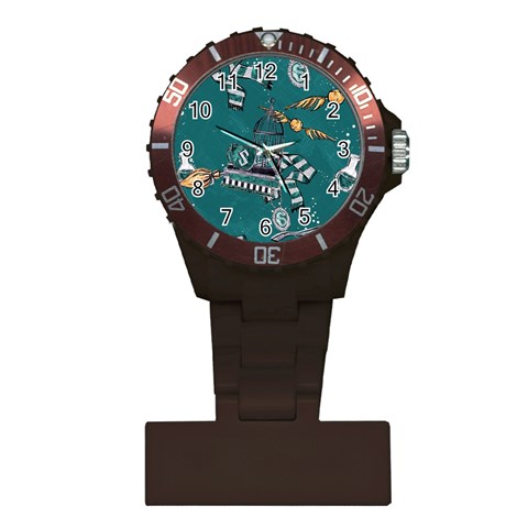 Slytherin Pattern Plastic Nurses Watch from ArtsNow.com Front