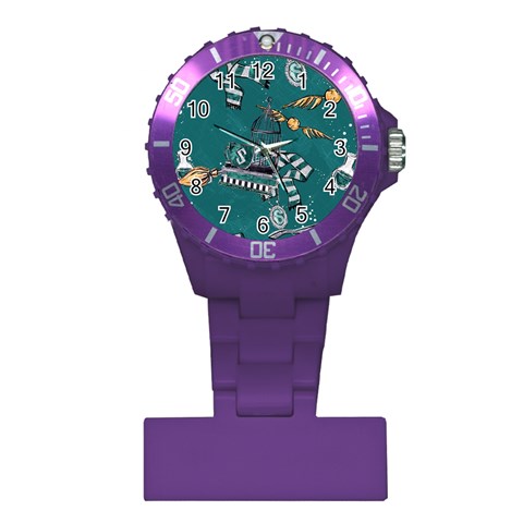 Slytherin Pattern Plastic Nurses Watch from ArtsNow.com Front