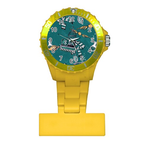 Slytherin Pattern Plastic Nurses Watch from ArtsNow.com Front
