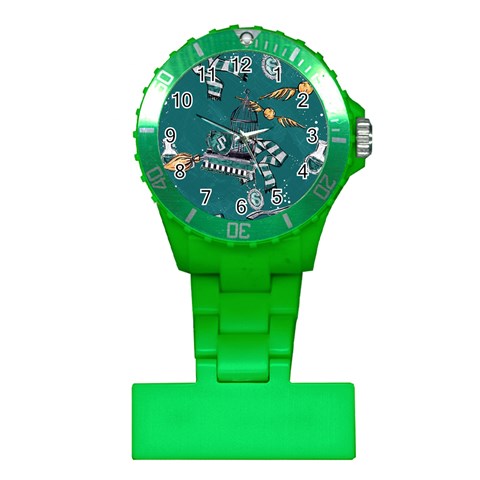 Slytherin Pattern Plastic Nurses Watch from ArtsNow.com Front