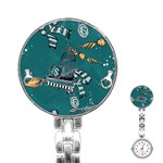 Slytherin Pattern Stainless Steel Nurses Watch