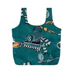 Slytherin Pattern Full Print Recycle Bag (M)