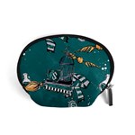 Slytherin Pattern Accessory Pouch (Small)