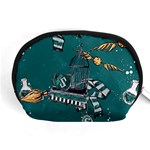 Slytherin Pattern Accessory Pouch (Medium)