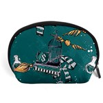 Slytherin Pattern Accessory Pouch (Large)