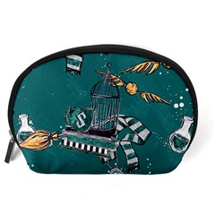 Slytherin Pattern Accessory Pouch (Large) from ArtsNow.com Back