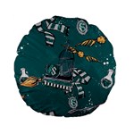 Slytherin Pattern Standard 15  Premium Flano Round Cushions
