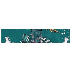 Slytherin Pattern Small Flano Scarf from ArtsNow.com Back