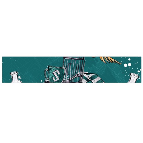 Slytherin Pattern Large Flano Scarf  from ArtsNow.com Front